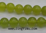CKA204 15.5 inches 10mm round Korean jade gemstone beads