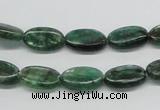CKC111 16 inches 8*14mm oval natural green kyanite beads wholesale