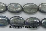 CKC207 15.5 inches 13*18mm oval natural kyanite beads wholesale