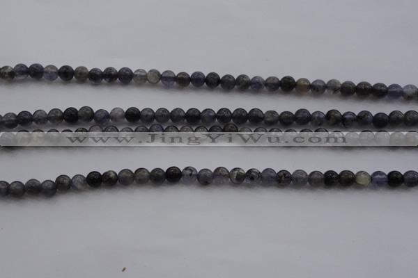CKC225 15.5 inches 4mm round natural kyanite beads wholesale