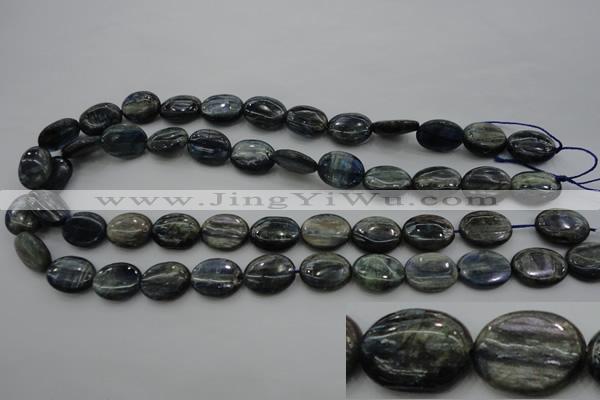 CKC228 15.5 inches 12*16mm oval natural kyanite beads wholesale