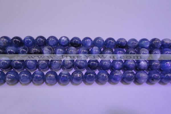 CKC405 15.5 inches 9.5mm round A grade natural blue kyanite beads