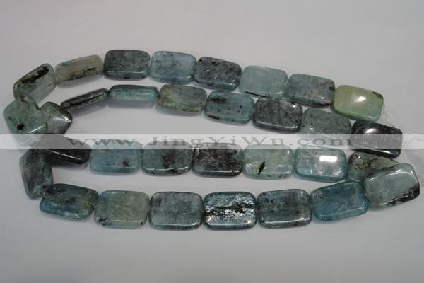 CKC53 15.5 inches 18*25mm rectangle natural kyanite beads wholesale