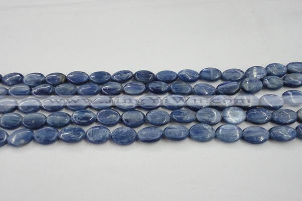 CKC531 15.5 inches 6*8mm oval natural Brazilian kyanite beads
