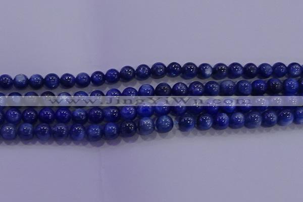 CKC722 15.5 inches 6mm round natural kyanite gemstone beads
