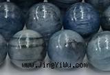 CKC772 15.5 inches 10mm round blue kyanite beads wholesale