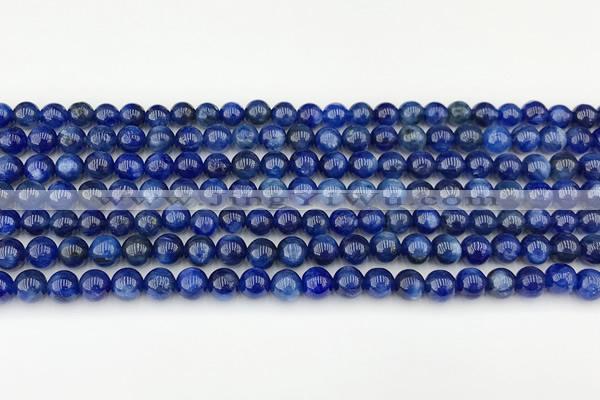 CKC782 15.5 inches 6mm round natural kyanite gemstone beads