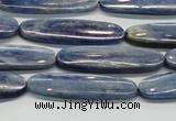 CKC94 15.5 inches 10*35mm oval natural kyanite gemstone beads