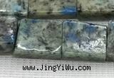 CKJ444 15.5 inches 11*12mm - 12*16mm rectangle natural k2 jasper beads