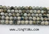 CKJ454 15.5 inches 8mm round natural k2 jasper beads wholesale