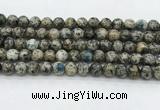 CKJ459 15.5 inches 8mm round natural k2 jasper beads wholesale