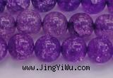 CKQ311 15.5 inches 12mm round dyed crackle quartz beads wholesale