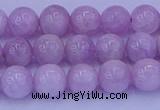 CKU262 15.5 inches 8mm round natural pink kunzite beads