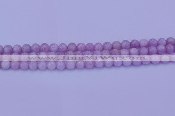 CKU262 15.5 inches 8mm round natural pink kunzite beads
