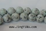 CKW02 15.5 inches 8mm round kiwi jasper gemstone beads