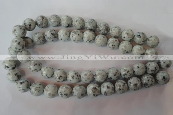 CKW06 15.5 inches 16mm round kiwi jasper gemstone beads