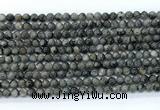 CLB1200 15.5 inches 4mm round black labradorite gemstone beads