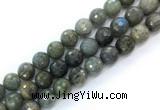 CLB1235 15.5 inches 14mm faceted round labradorite gemstone beads