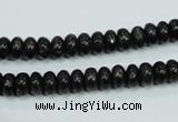 CLB300 15.5 inches 3*6mm rondelle black labradorite gemstone beads