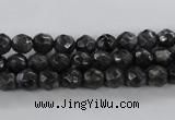 CLB361 15.5 inches 8mm faceted round black labradorite beads wholesale