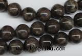 CLB433 15.5 inches 10mm round grey labradorite beads wholesale