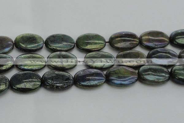 CLB655 15.5 inches 30*40mm oval AB-color labradorite beads
