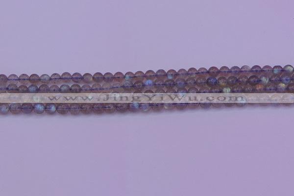 CLB911 15.5 inches 5mm round labradorite gemstone beads
