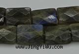 CLB962 15.5 inches 13*18mm faceted rectangle labradorite beads