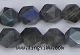 CLB989 15.5 inches 12mm faceted nuggets labradorite beads wholesale