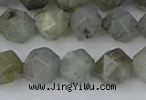 CLB995 15.5 inches 12mm faceted nuggets labradorite gemstone beads
