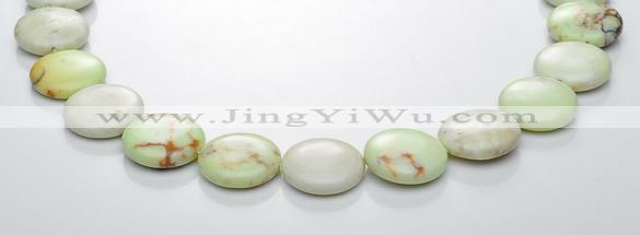 CLE16 16 inch 20mm lemon turquoise coin gemstone beads Wholesale