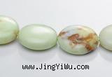 CLE17 16 inch 14mm coin lemon turquoise gemstone beads Wholesale