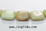 CLE24 lemon turquoise 12*12mm square gemstone beads Wholesale