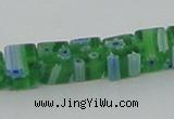 CLG561 16 inches 6*6mm cube lampwork glass beads wholesale