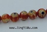 CLG626 10PCS 16 inches 6mm round lampwork glass beads wholesale