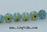 CLG627 10PCS 16 inches 6mm round lampwork glass beads wholesale