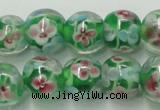 CLG757 15.5 inches 10mm round lampwork glass beads wholesale