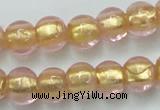 CLG834 15.5 inches 8mm round lampwork glass beads wholesale