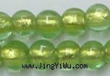 CLG837 15.5 inches 8mm round lampwork glass beads wholesale
