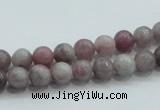 CLI51 15.5 inches 6mm round natural lilac jasper beads wholesale