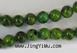 CLJ220 15.5 inches 8mm round dyed sesame jasper beads wholesale