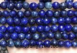 CLJ563 15.5 inches 6mm,8mm,10mm & 12mm faceted round sesame jasper beads