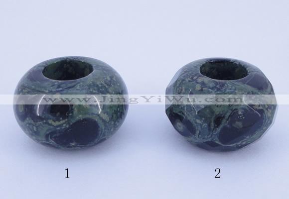 CLO24 19*30mm rondelle loose kambaba jasper gemstone beads wholesale