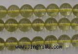 CLQ153 15.5 inches 10mm round natural lemon quartz beads wholesale
