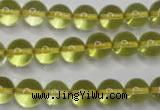 CLQ204 15.5 inches 12mm round natural lemon quartz beads wholesale