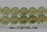CLQ52 15.5 inches 10mm round natural lemon quartz beads wholesale