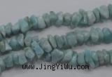 CLR31 15.5 inches natural larimar gemstone chip beads wholesale