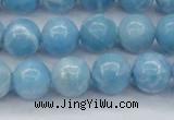 CLR603 15.5 inches 10mm round imitation larimar beads wholesale