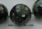 CLS18 15.5 inches 30mm faceted round large kambaba jasper beads