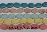 CLV304 15.5 inches 18*25mm oval lava beads wholesale